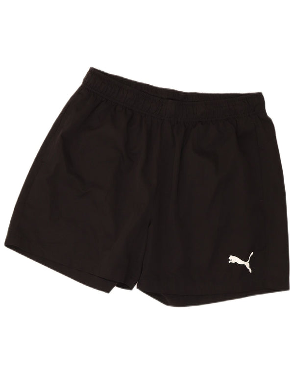 Pantaloncini sportivi da uomo Puma XL neri in poliestere