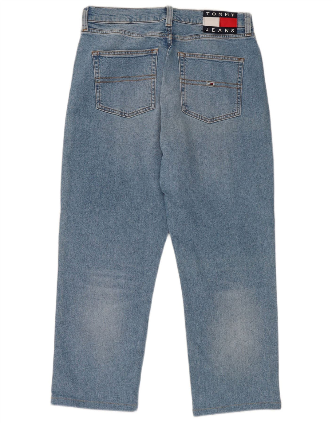 Jeans corti da donna Tommy Hilfiger W28 L23 cotone blu