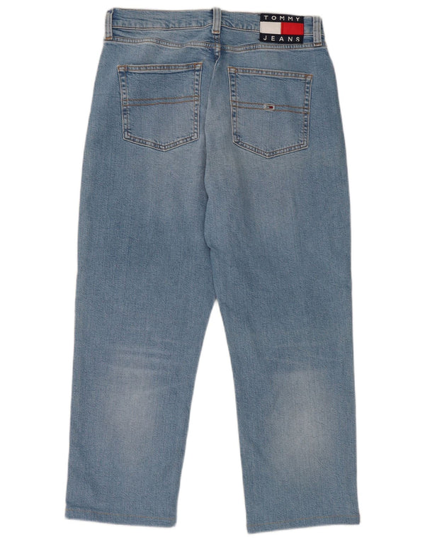 Tommy Hilfiger Womens Cropped Jeans W28 L23 Blue Cotton