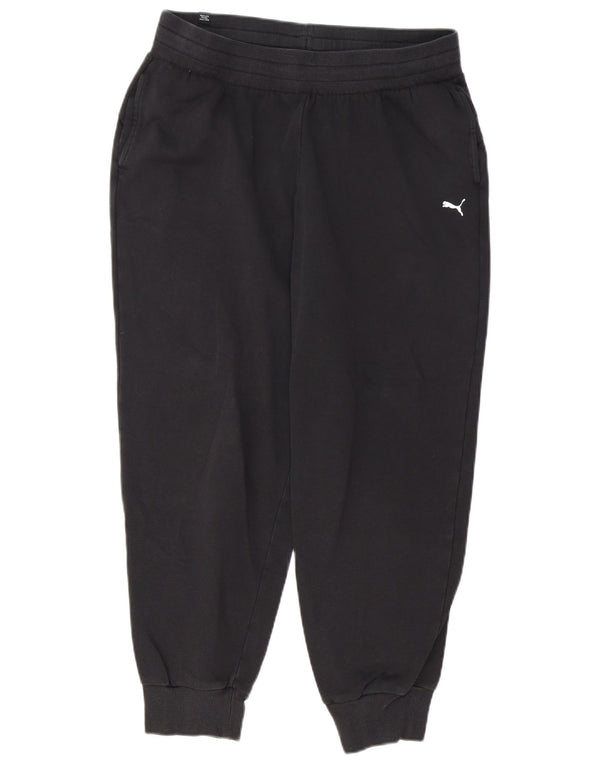 Pantaloni da tuta da uomo Puma Joggers grandi in cotone nero