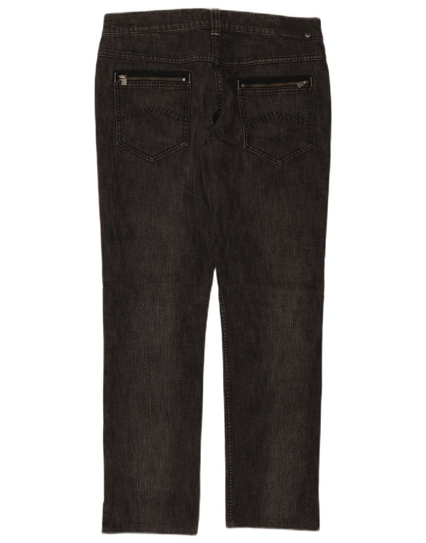 Jeans dritti da donna Armani W29 L28 Grigi