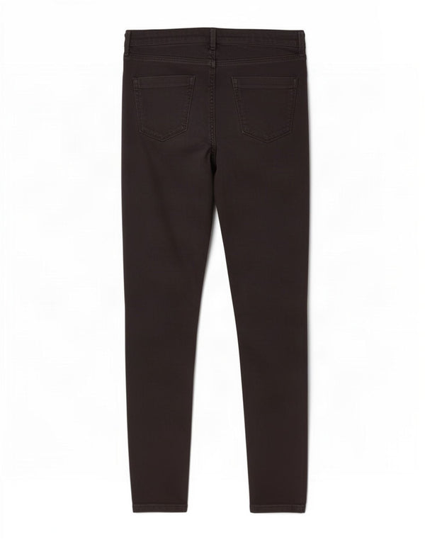 Topshop Donna Leigh Slim Jeans W28 L27 Cotone Nero