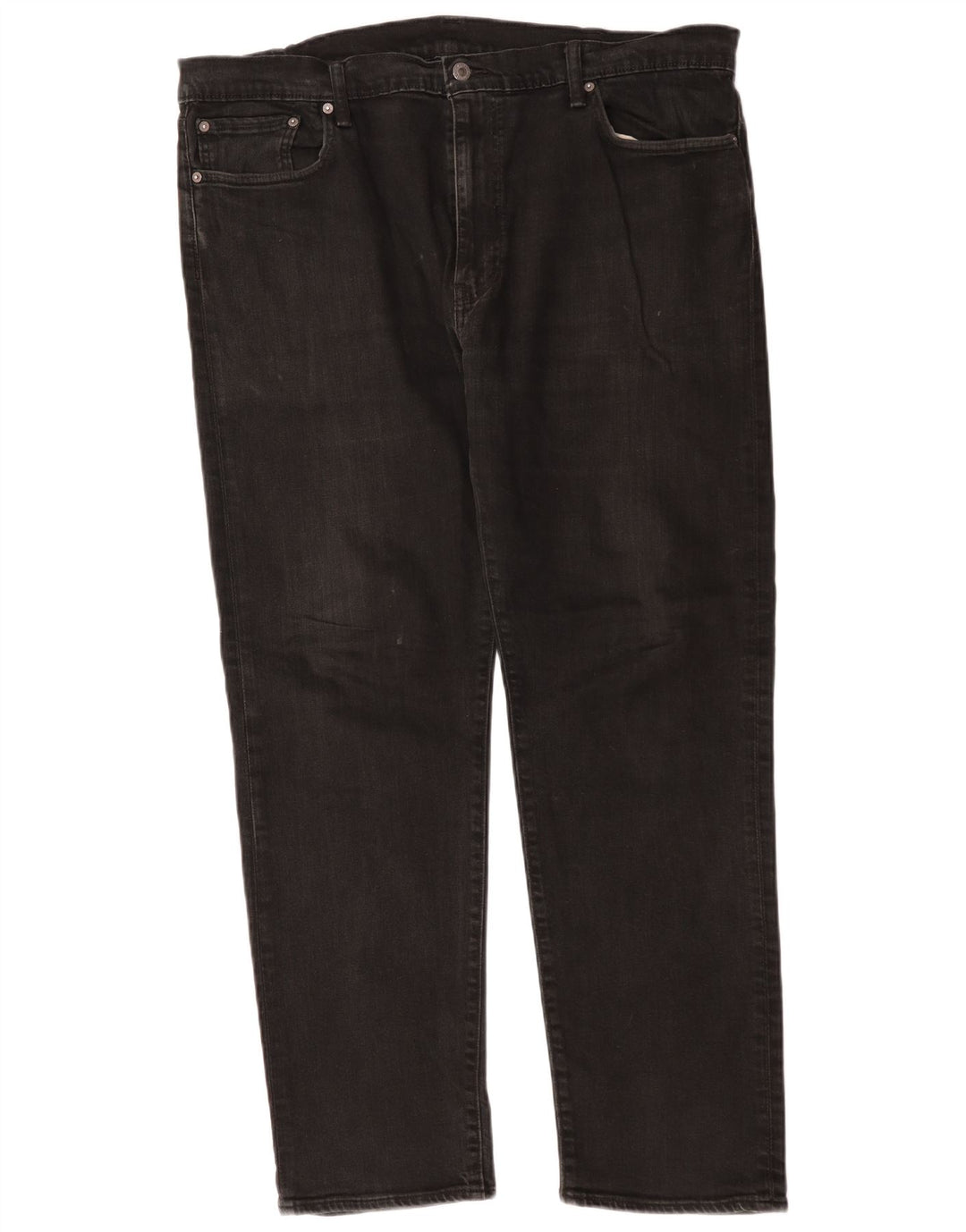 Jeans dritti da uomo Levi's W42 L31 cotone nero