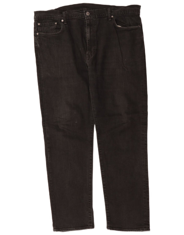 Jeans dritti da uomo Levi's W42 L31 cotone nero
