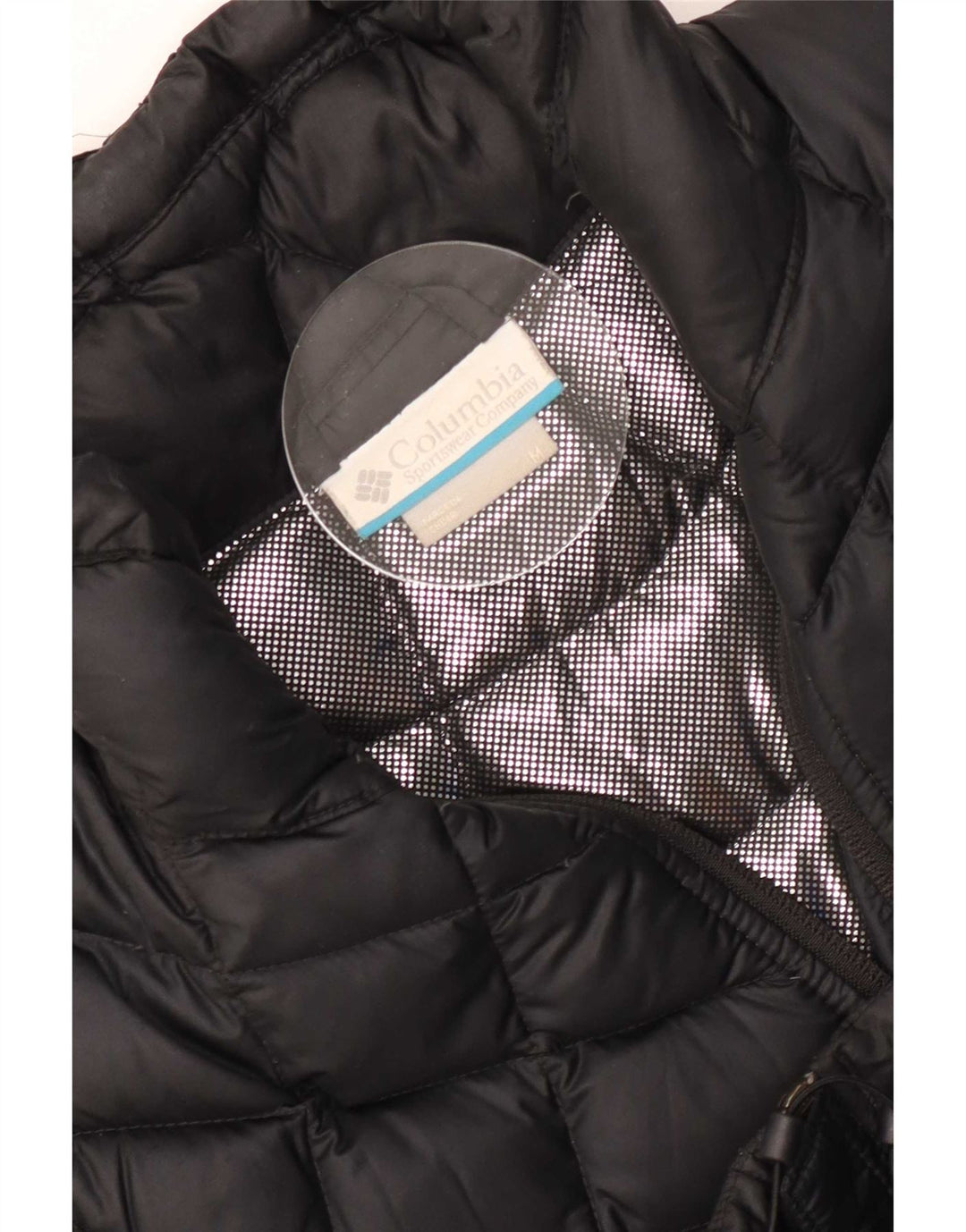 Giacca imbottita da uomo Columbia UK 38 nylon color block nero medio