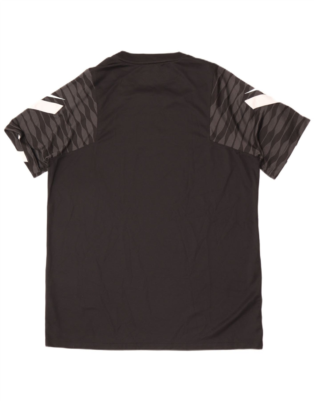 T-shirt grafica Nike Dri Fit Slim da uomo XL in poliestere nero