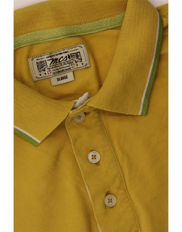 Polo da uomo Marlboro Classics XL gialla