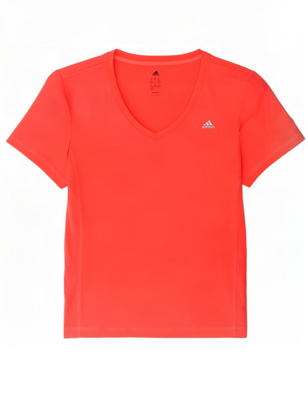 T-shirt Adidas Climalite da donna Top UK 20/22 XL poliestere rosa