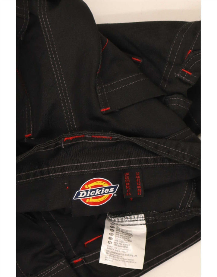 Pantaloncini cargo da uomo Dickies W32 poliestere nero medio
