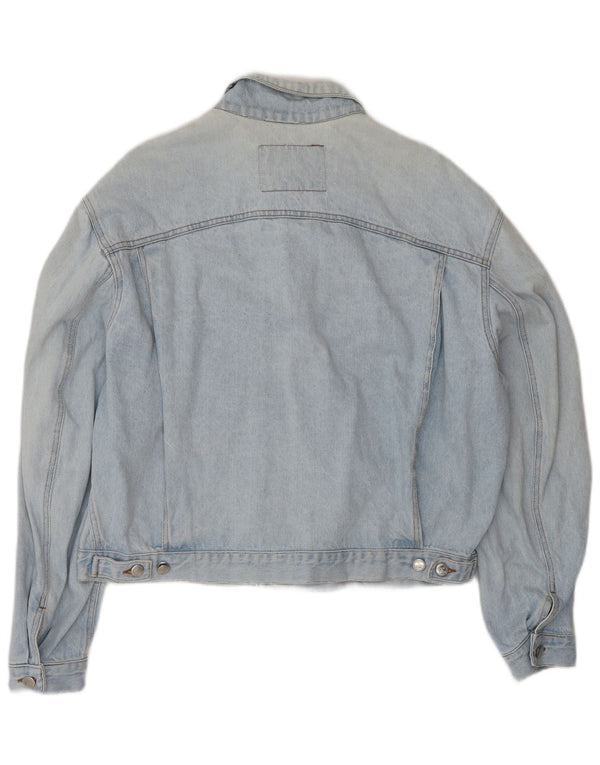 Giacca di jeans oversize da donna Rifle UK 18 XL Blu