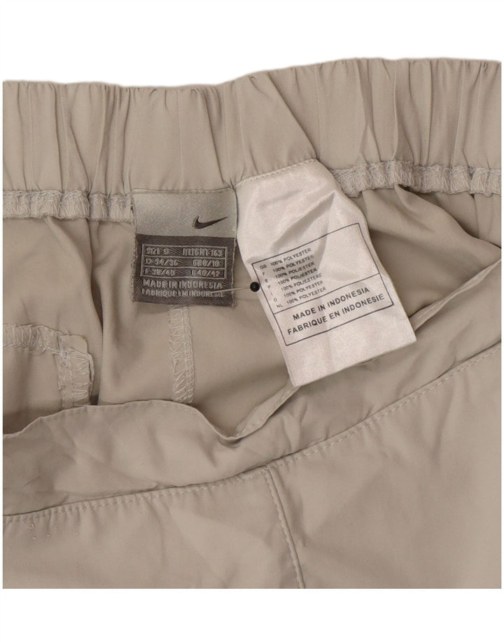 Pantaloncini sportivi Nike da donna UK 8/10 piccoli poliestere grigio