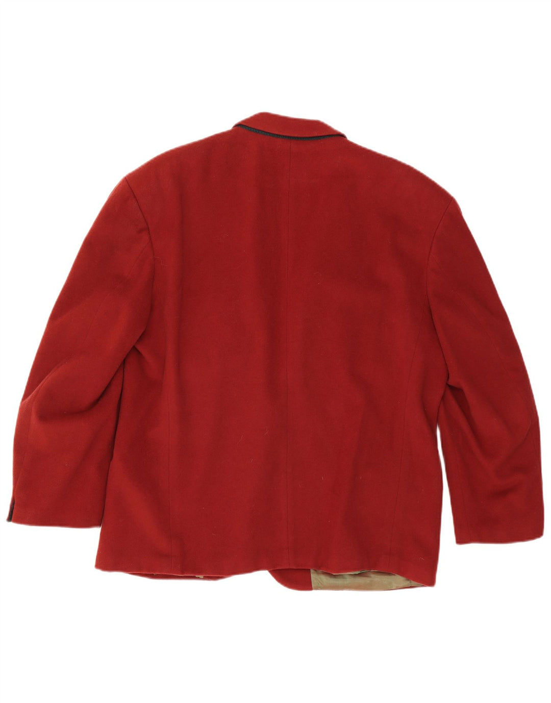 Giacca blazer da uomo a 2 bottoni Hugo Boss EU 54 2XL lana rossa