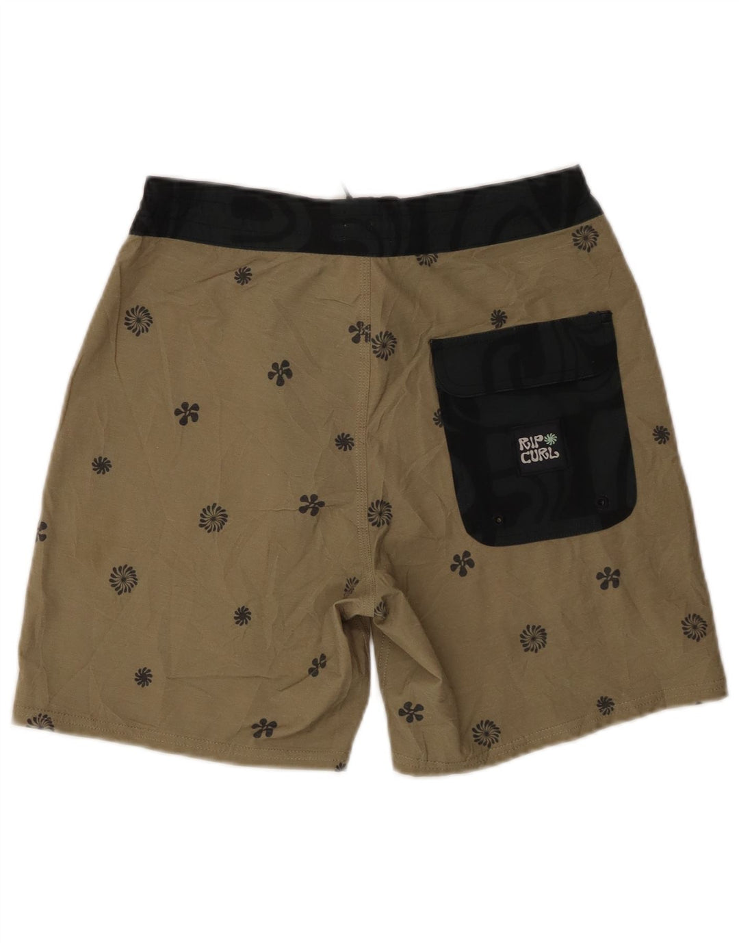 Pantaloncini da bagno da uomo Rip Curl piccoli in poliestere floreale verde