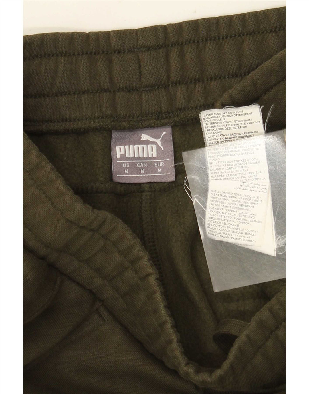 Pantaloni da tuta da uomo Puma Joggers medio cotone kaki