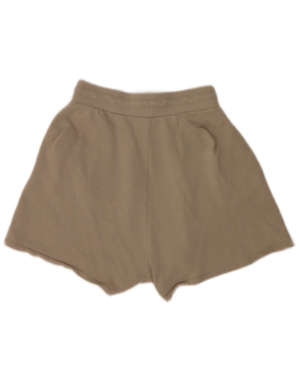Pantaloncini sportivi Zara da donna Chicago vestibilità comoda UK 14 cotone beige medio