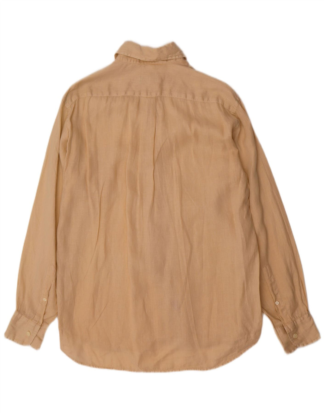 Camicia da uomo Brooksfield taglia 40 Lino beige medio
