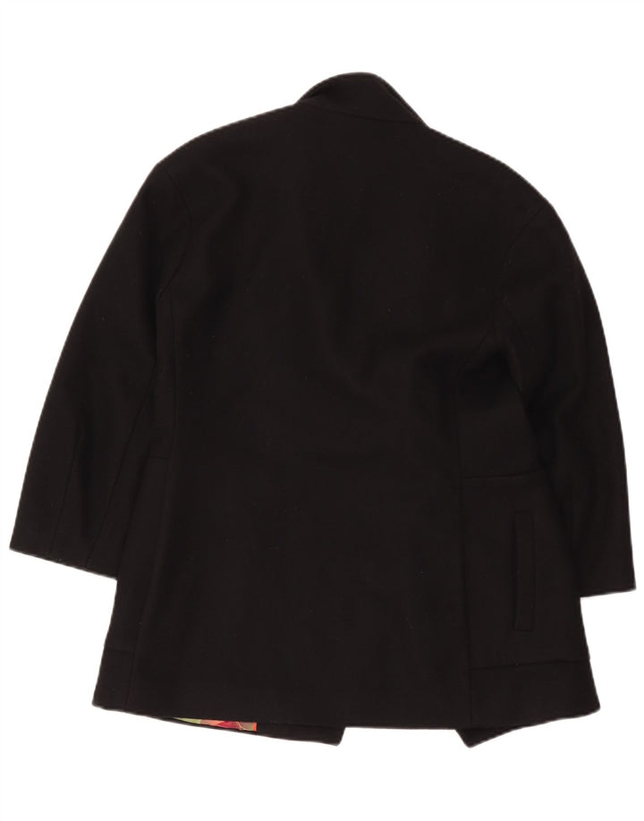 Cappotto aperto oversize da donna Ted Baker taglia 1 XS nero