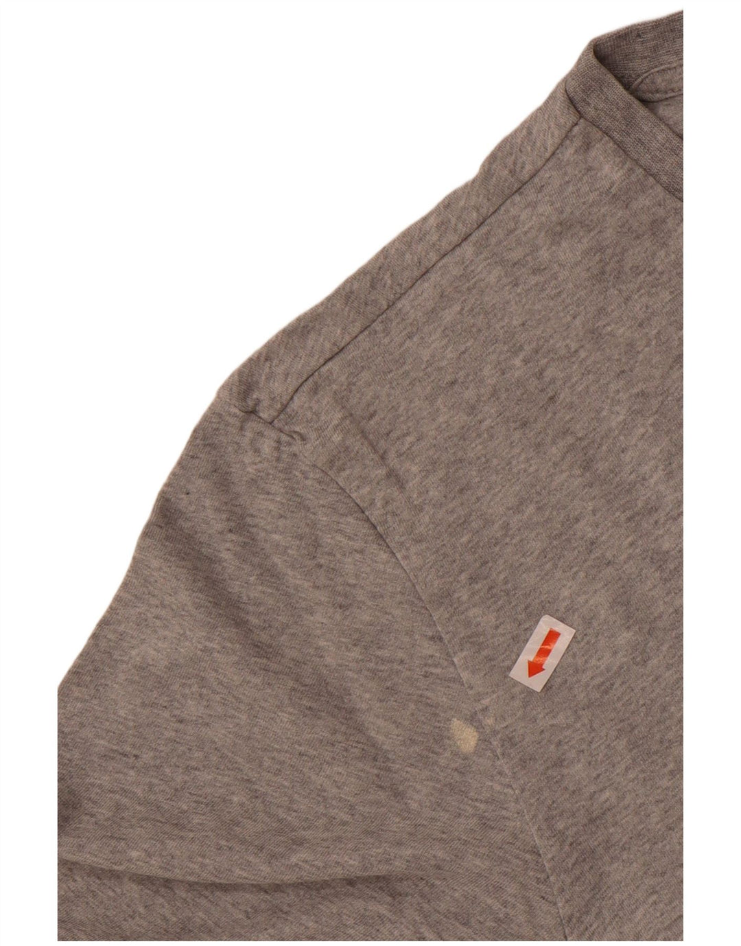 T-shirt da uomo Adidas Top XL in cotone chiazzato grigio