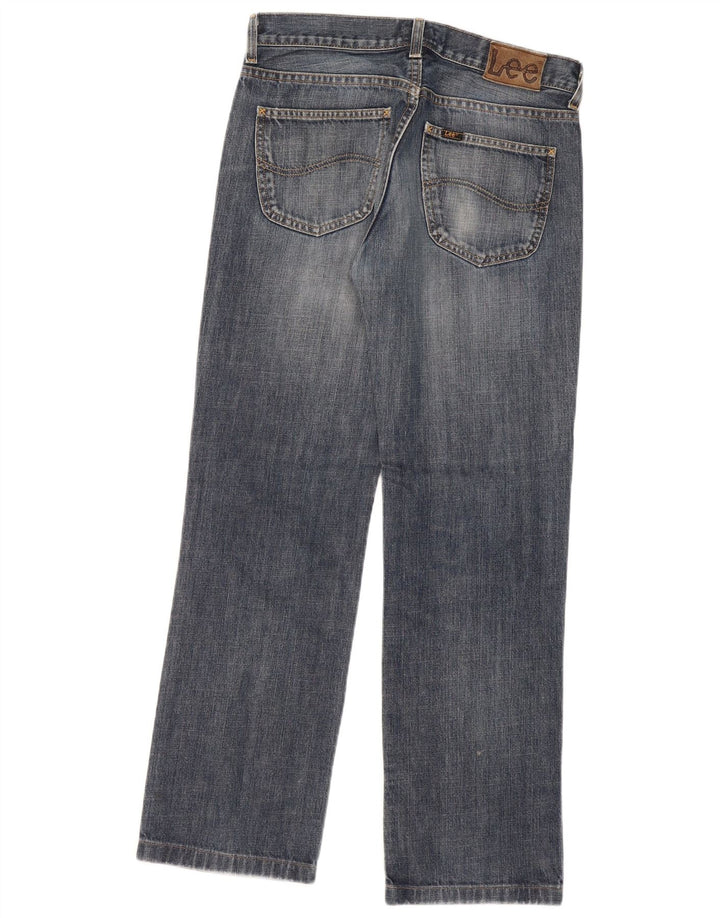 Jeans dritti da uomo LEE Seattle W33 L31 in cotone blu