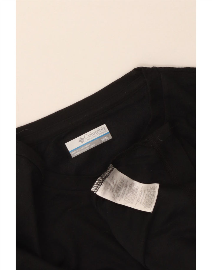 Maglietta Columbia Omni-Wick da uomo, poliestere medio nero