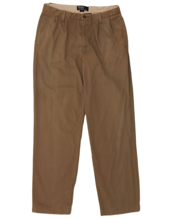 Polo Ralph Lauren Pantaloni chino con pegged Chatfield Pant da uomo W33 L30 Beige