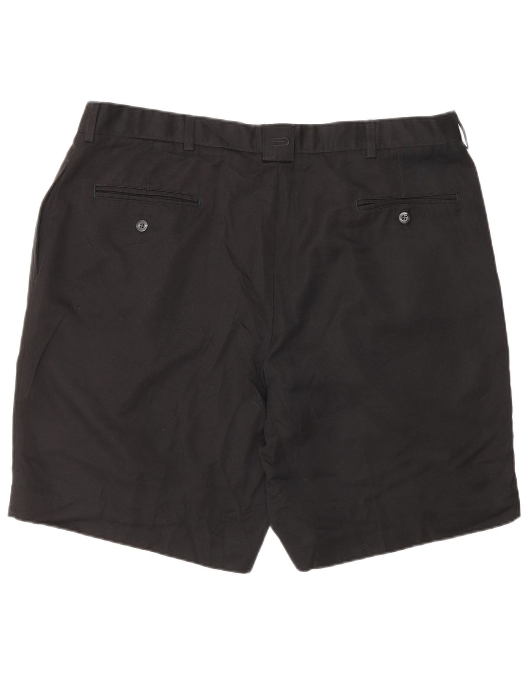 DOCKERS Pantaloncini chino da golf da uomo con pegging W40 XL poliestere nero