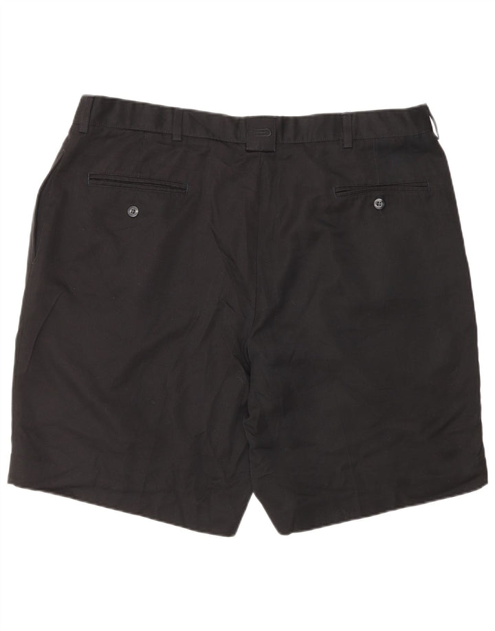 DOCKERS Pantaloncini chino da golf da uomo con pegging W40 XL poliestere nero