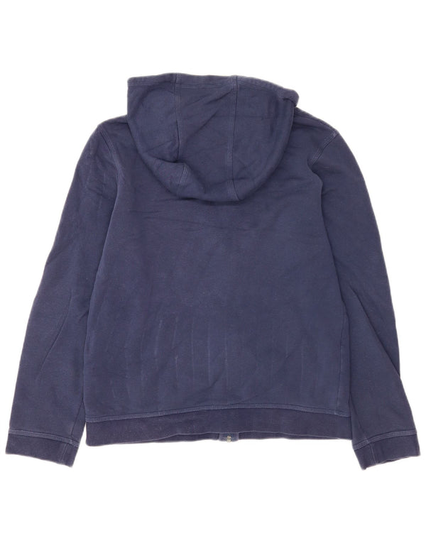 Felpa con cappuccio e zip Nike da bambino 13-14 anni XL in cotone blu navy
