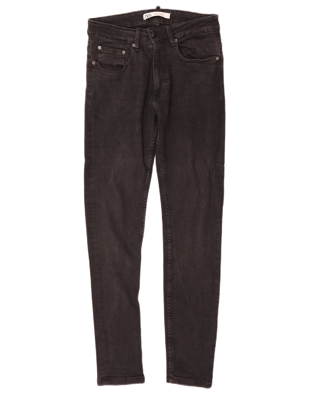 Jeans skinny da donna Zara EU 40 medio W31 L30 cotone grigio