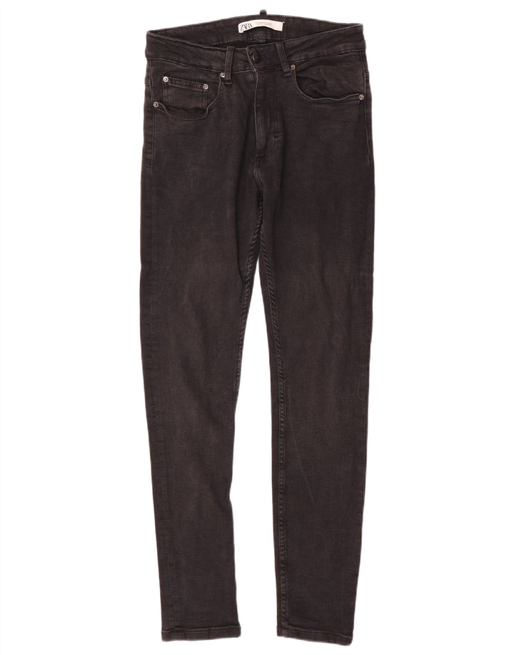 Jeans skinny da donna Zara EU 40 medio W31 L30 cotone grigio