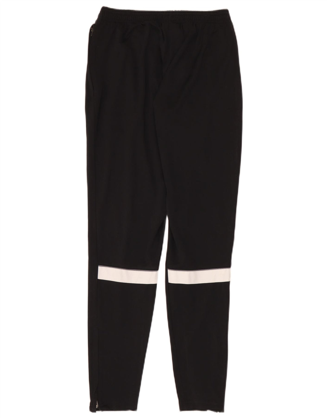 Pantaloni da tuta Nike Dri Fit da uomo, piccoli, in poliestere color block nero