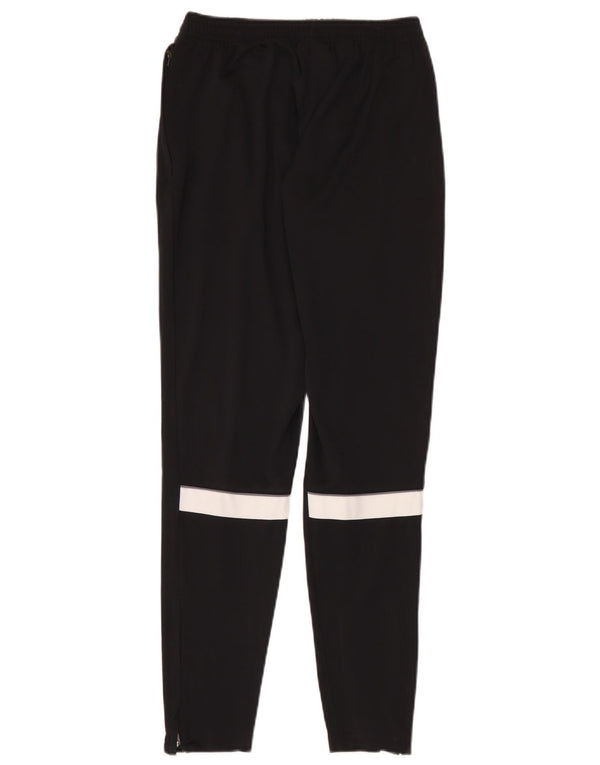 Pantaloni da tuta Nike Dri Fit da uomo, piccoli, in poliestere color block nero