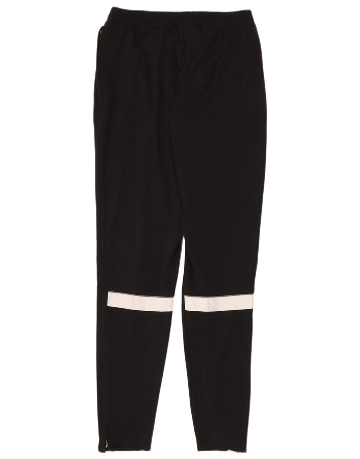 Pantaloni da tuta Nike Dri Fit da uomo, piccoli, in poliestere color block nero
