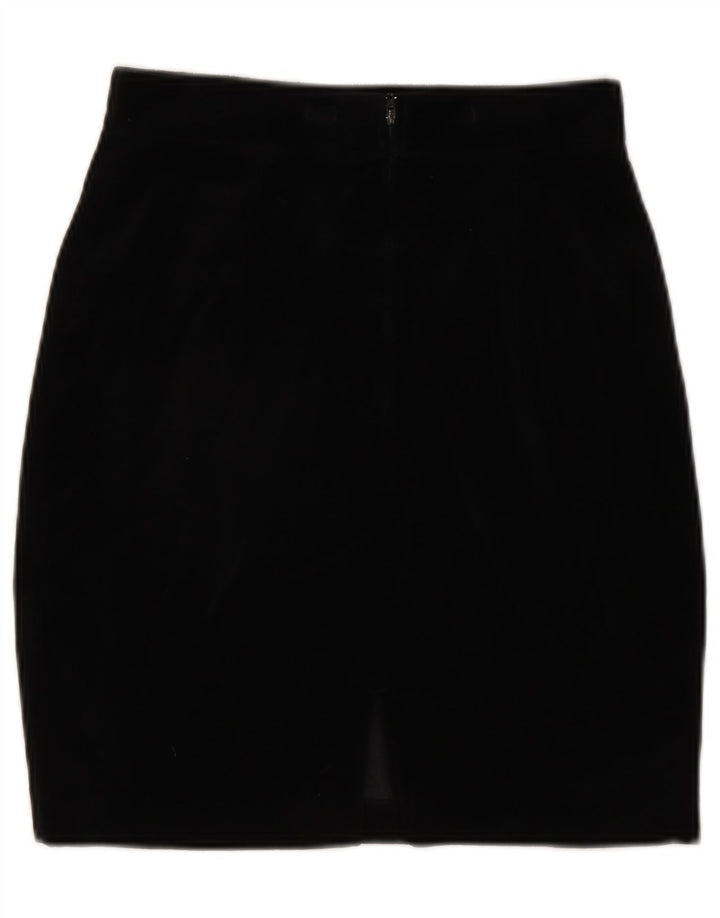 Gonna Tubino Donna Benetton IT 42 Media W28 Cotone Nero