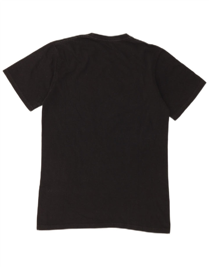 HARD ROCK CAFE T-shirt grafica da uomo Top Piccola Nera Cotone