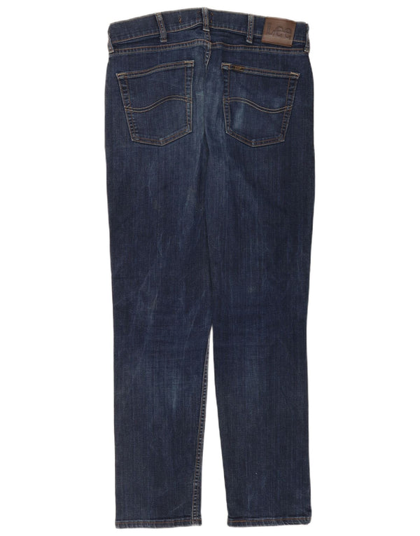 Jeans slim da uomo Lee W34 L32 cotone blu