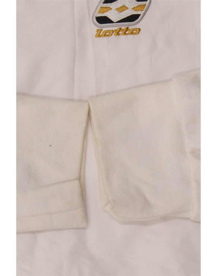 Giacca sportiva da uomo con grafica Lotto XL Poliestere color block bianco
