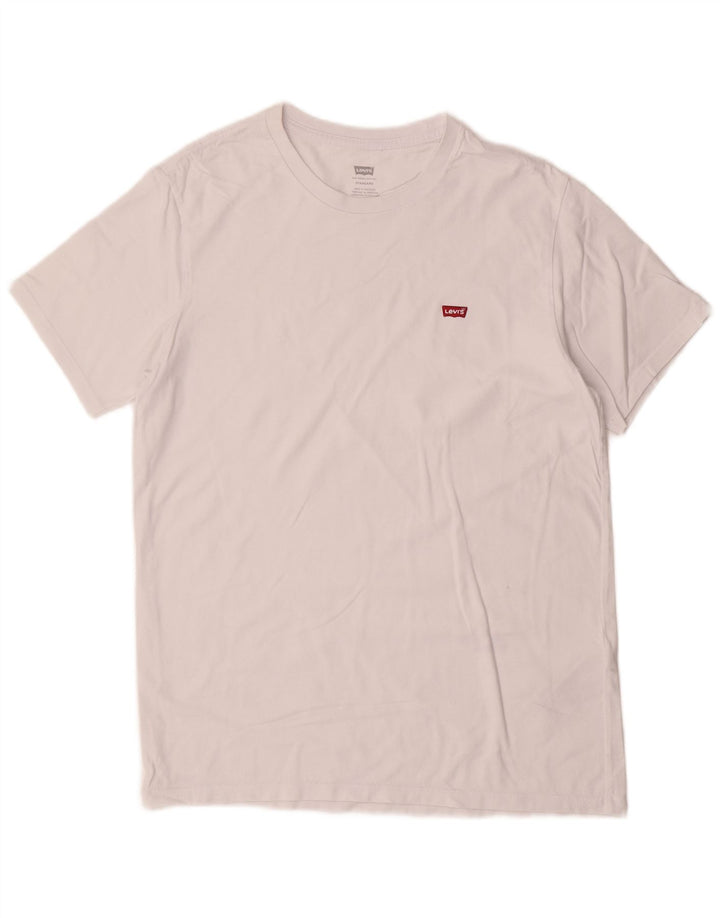 T-shirt standard da uomo Levi's Top in cotone bianco medio
