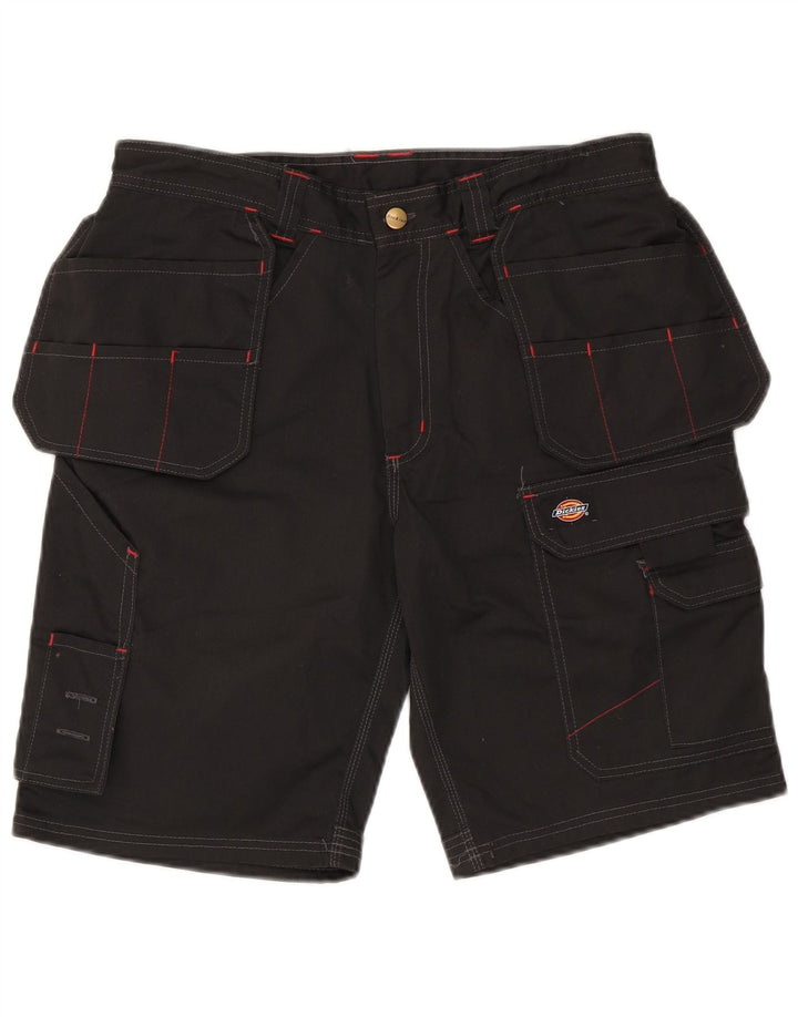 Pantaloncini cargo da uomo Dickies W32 poliestere nero medio