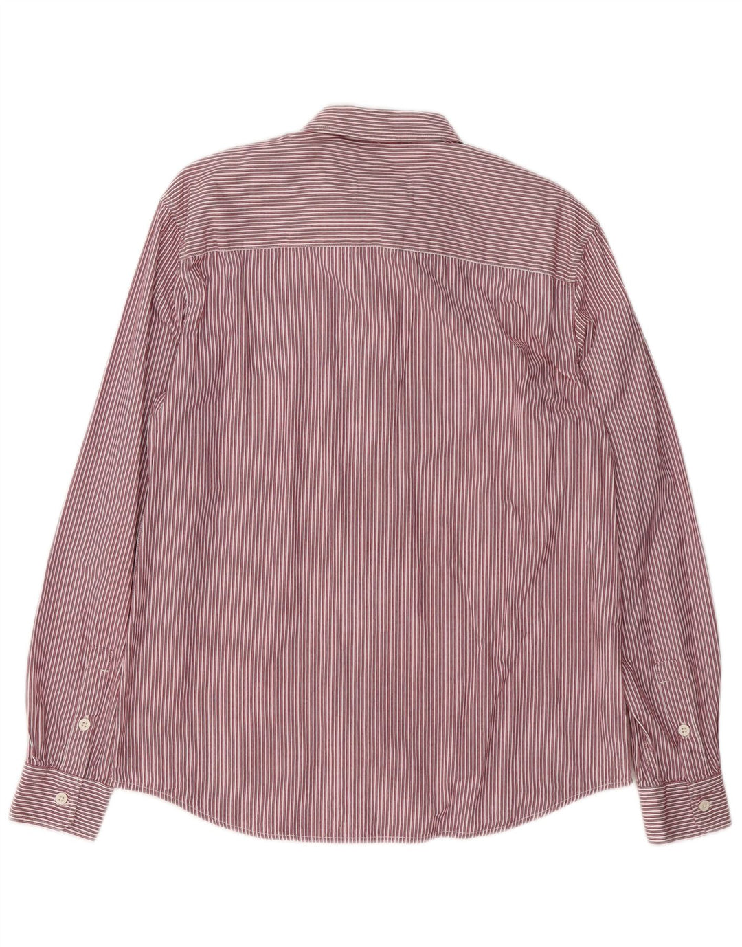 Camicia da uomo WRANGLER in cotone a righe grandi rosse