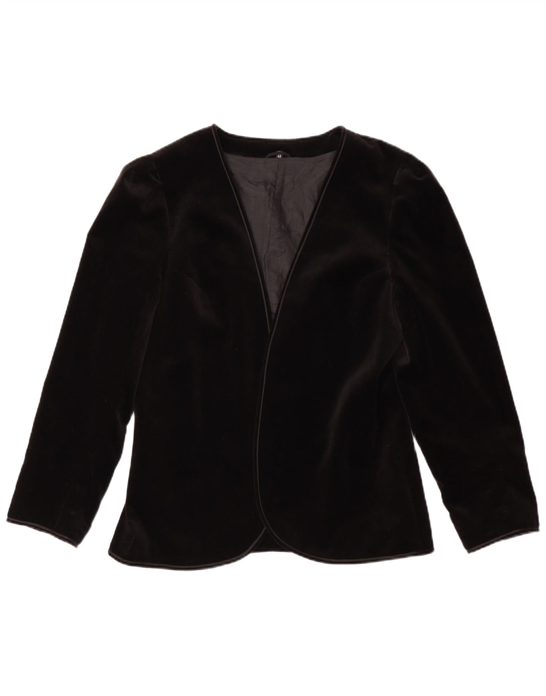 La tua giacca blazer in velluto aperto da donna Sixth Sense EU 42 Large Nero