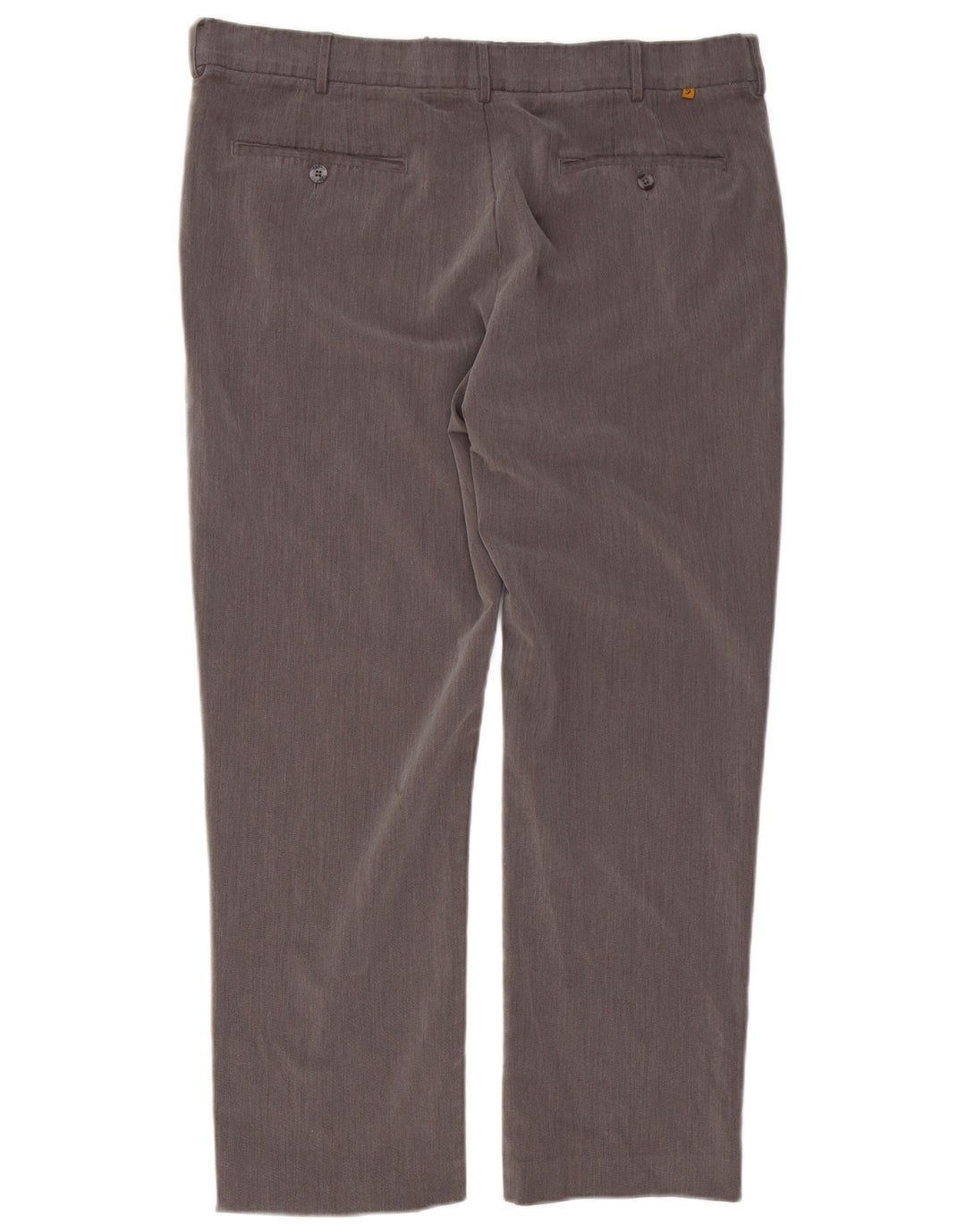 Pantaloni da completo da uomo Farah Classic Fit W38 L29 Poliestere grigio