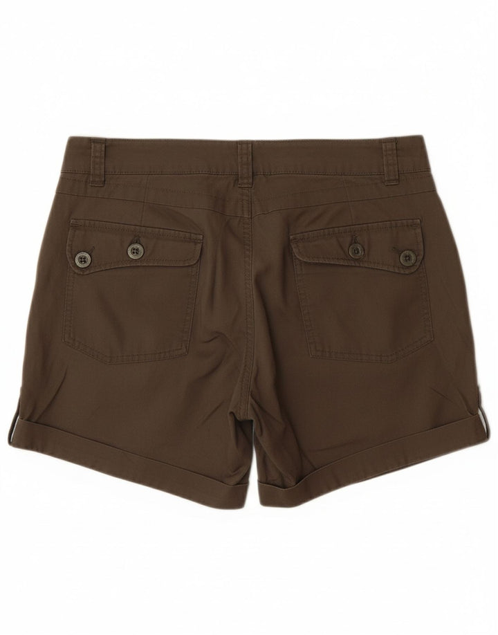 MOUNTAIN WAREHOUSE Pantaloncini chino da donna UK 10 piccoli W30 kaki