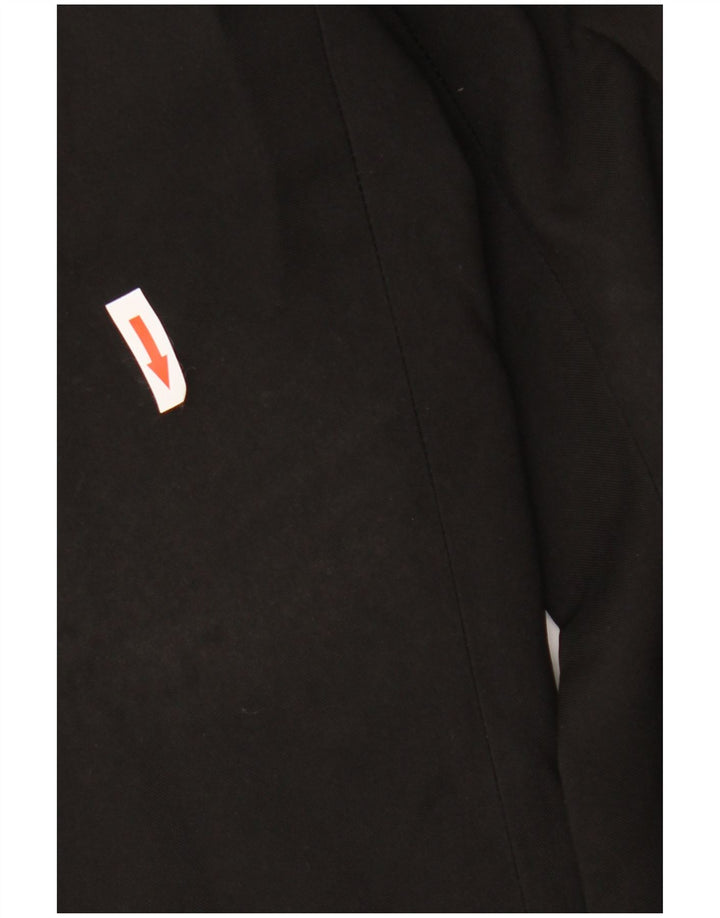 Pantaloni chino dritti da uomo Marks & Spencer W36 L31 poliestere nero