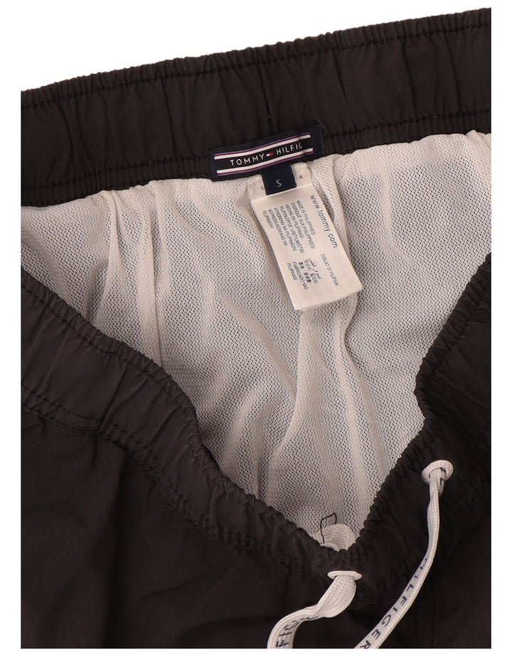 Pantaloncini da bagno da uomo Tommy Hilfiger Small Grey Colourblock in poliammide