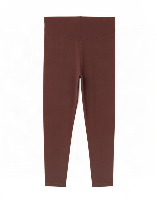 Leggings da donna Marks & Spencer UK 18 XL Poliestere marrone