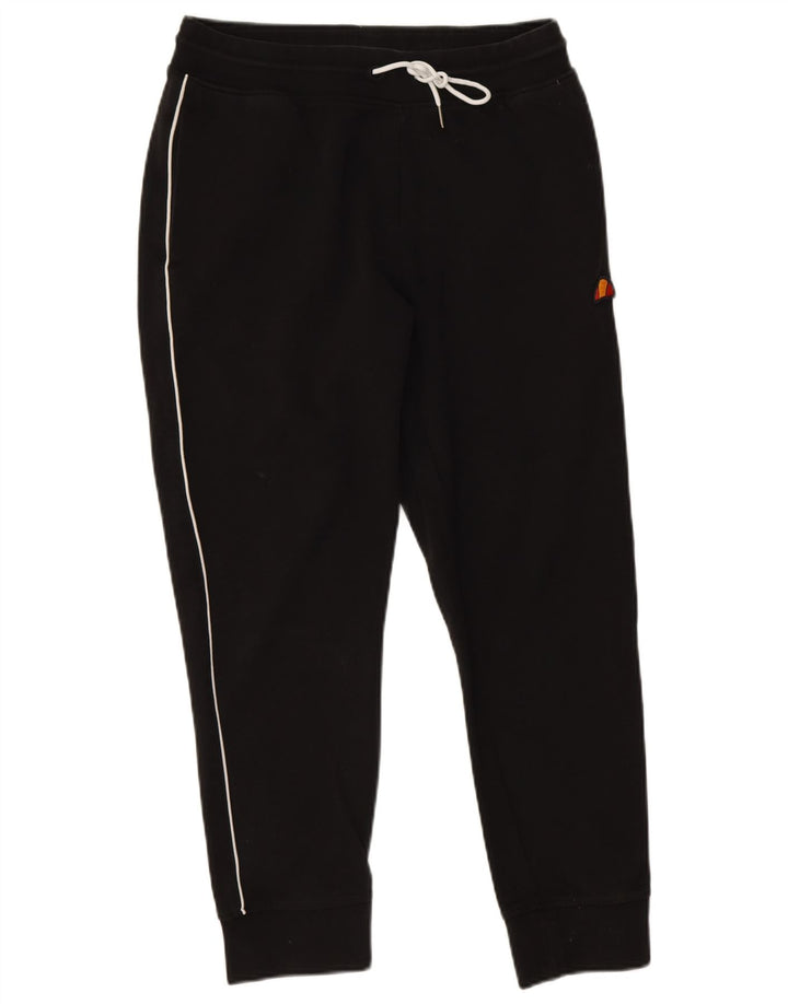 Pantaloni da tuta da uomo Ellesse Joggers medio cotone nero