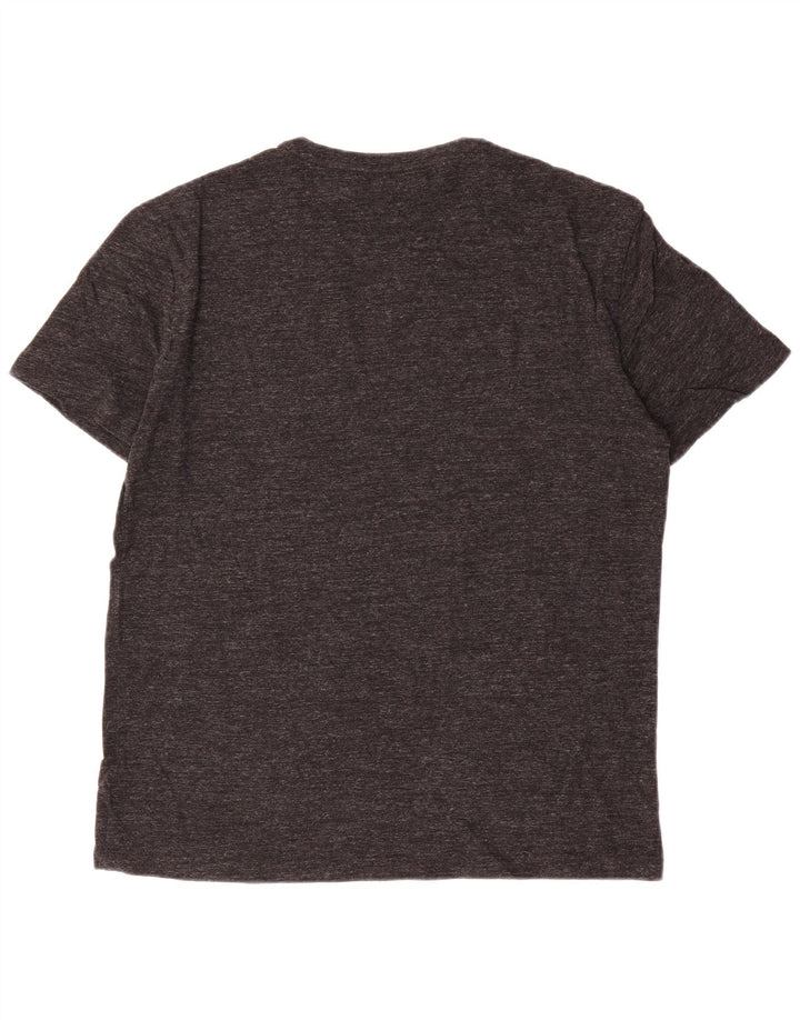T-shirt da uomo Polo Ralph Lauren Top in cotone grigio medio