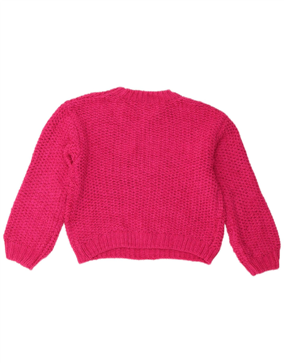 Maglione girocollo per ragazze Zara 13-14 anni in poliestere rosa
