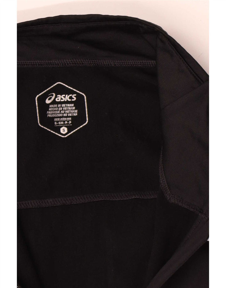 Giacca da ginnastica da uomo Asics piccola nera